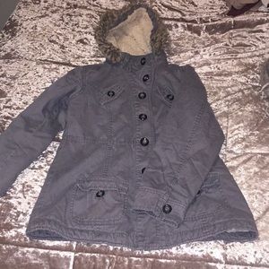 Justice gray coat